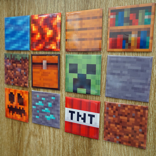 マインクラフト風マグネット