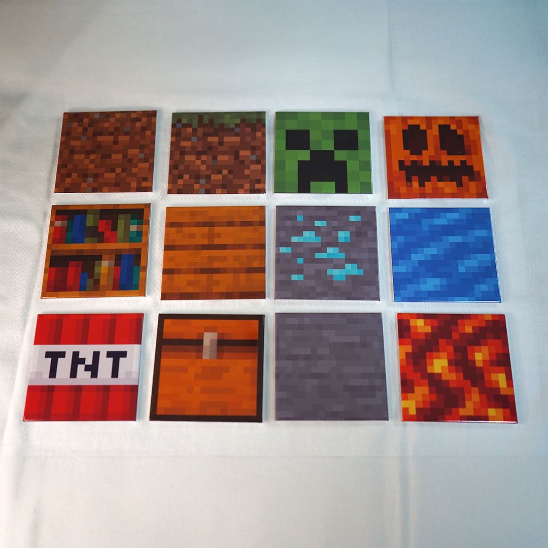 マインクラフト風マグネット