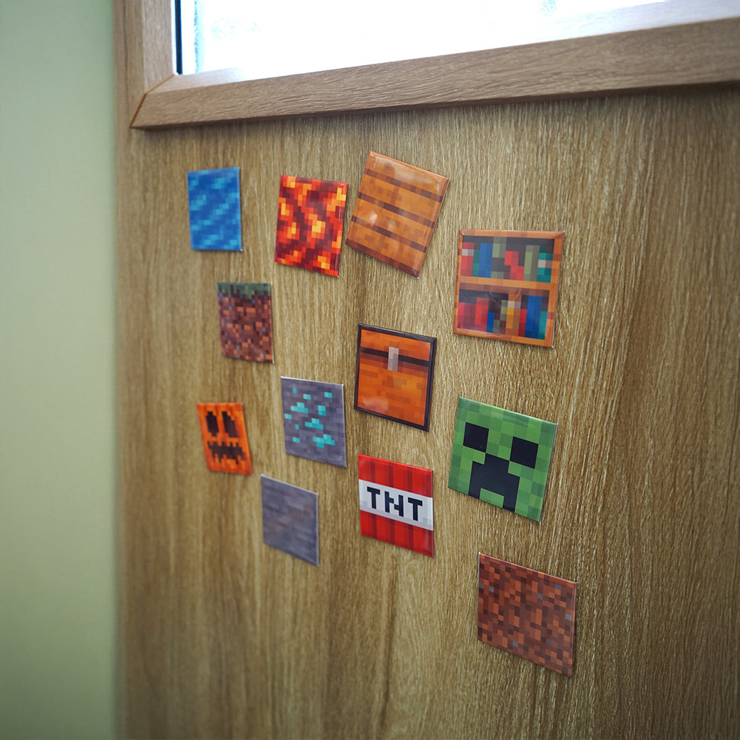 マインクラフト風マグネット